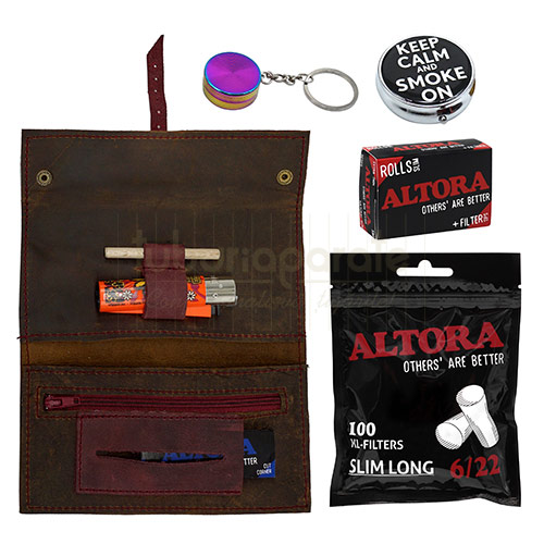accesorii pentru fumator incluse in borseta Altora
